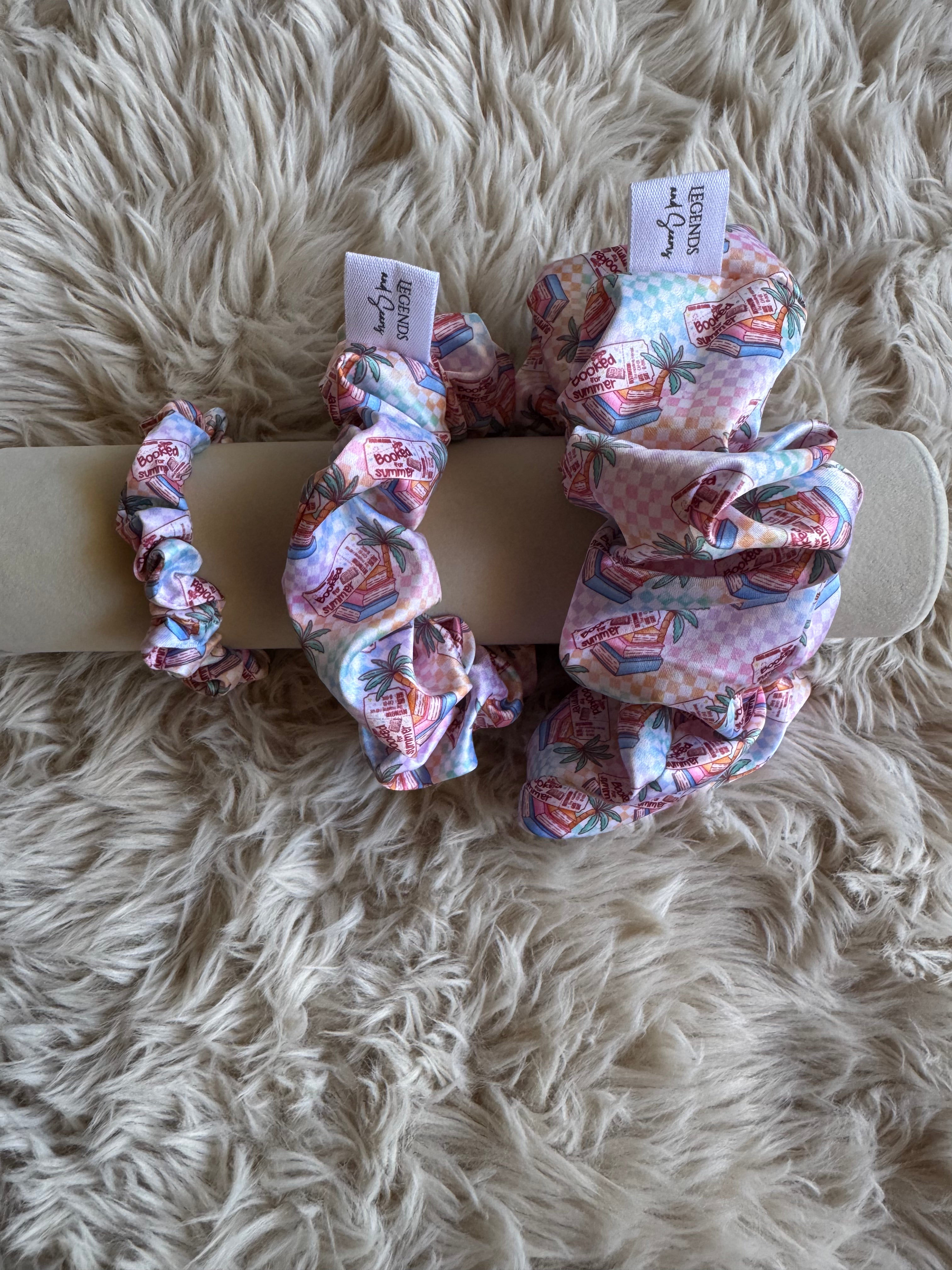 Booked for summer Scrunchie
