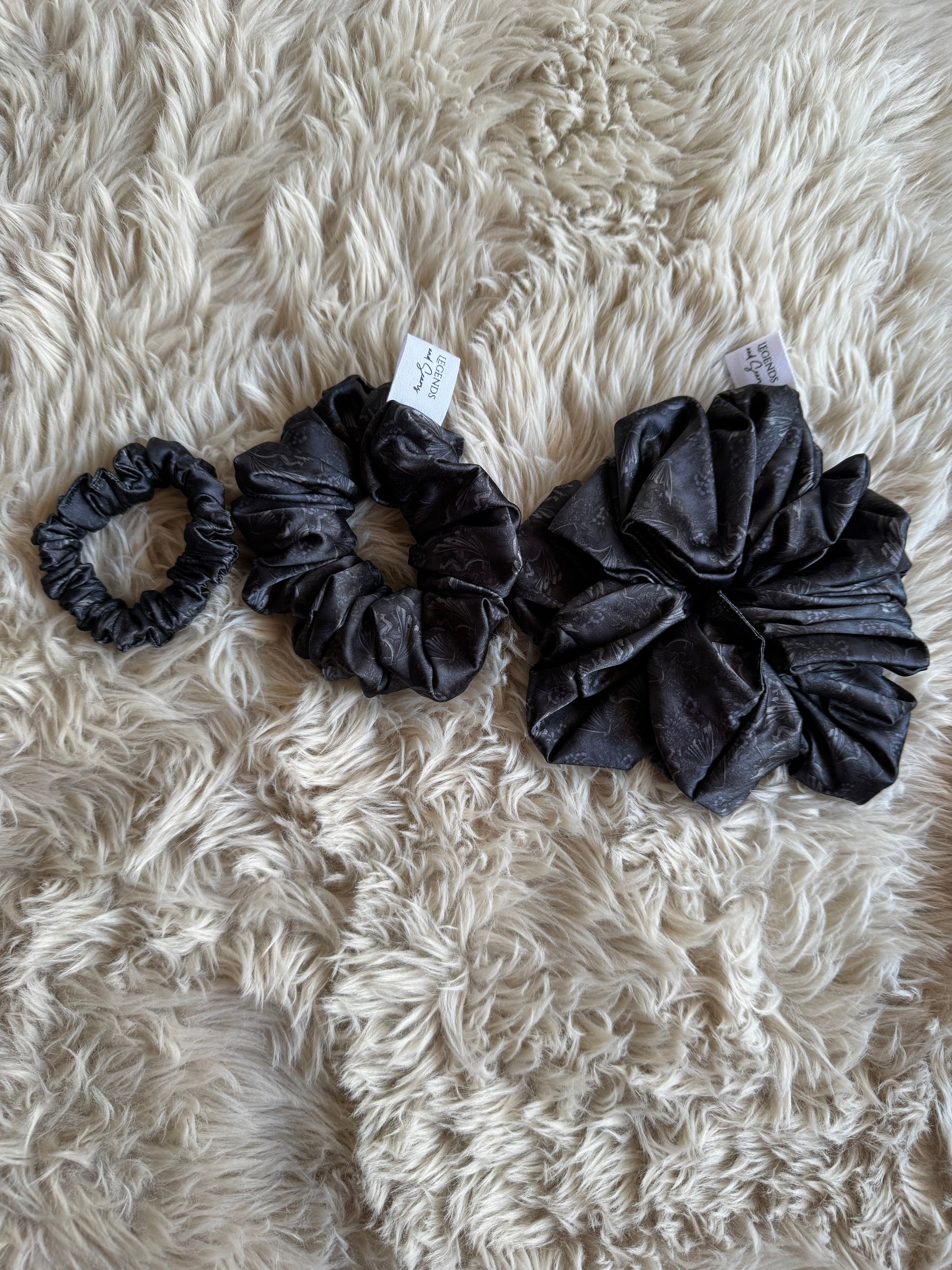 Black dragon Scrunchie