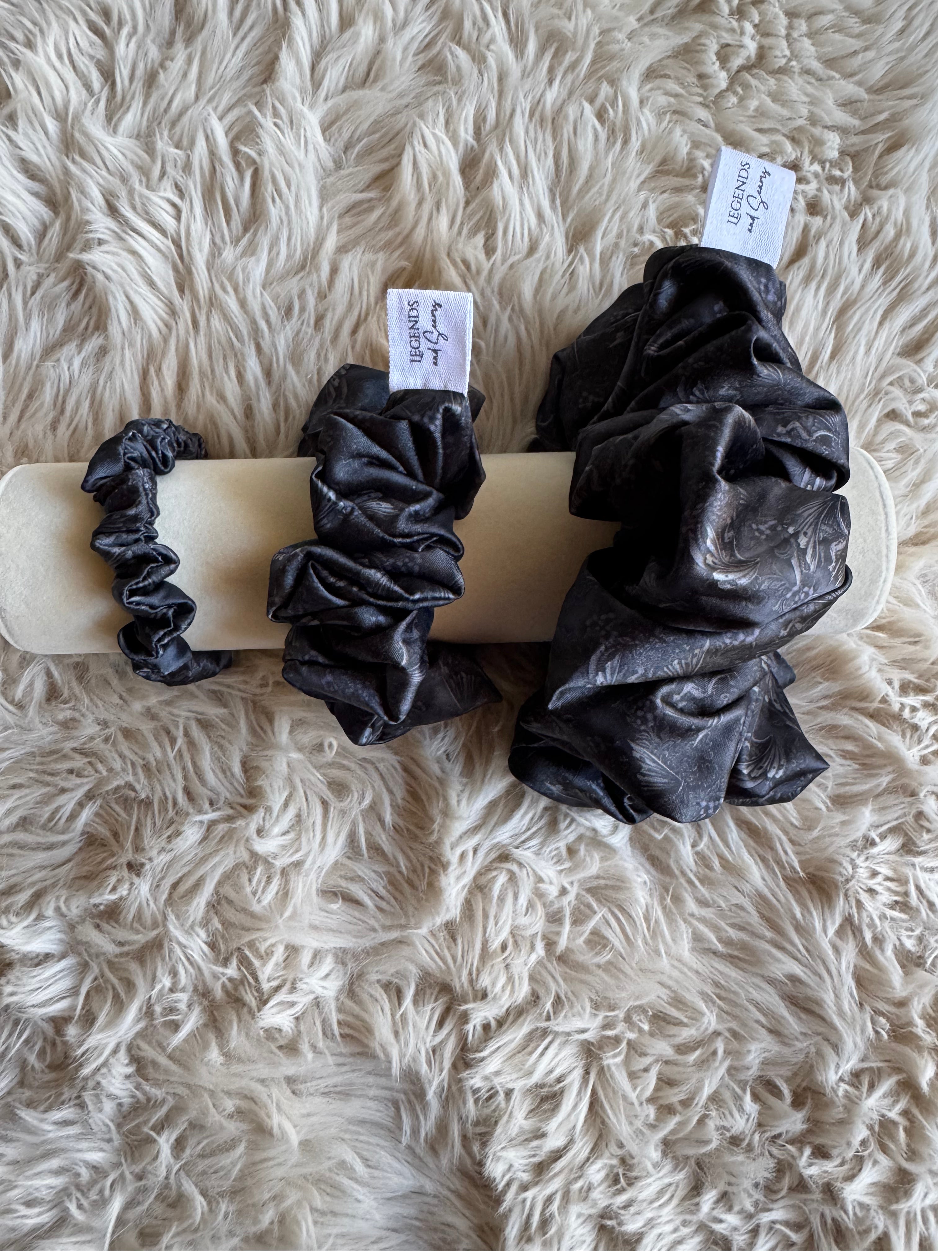 Black dragon Scrunchie
