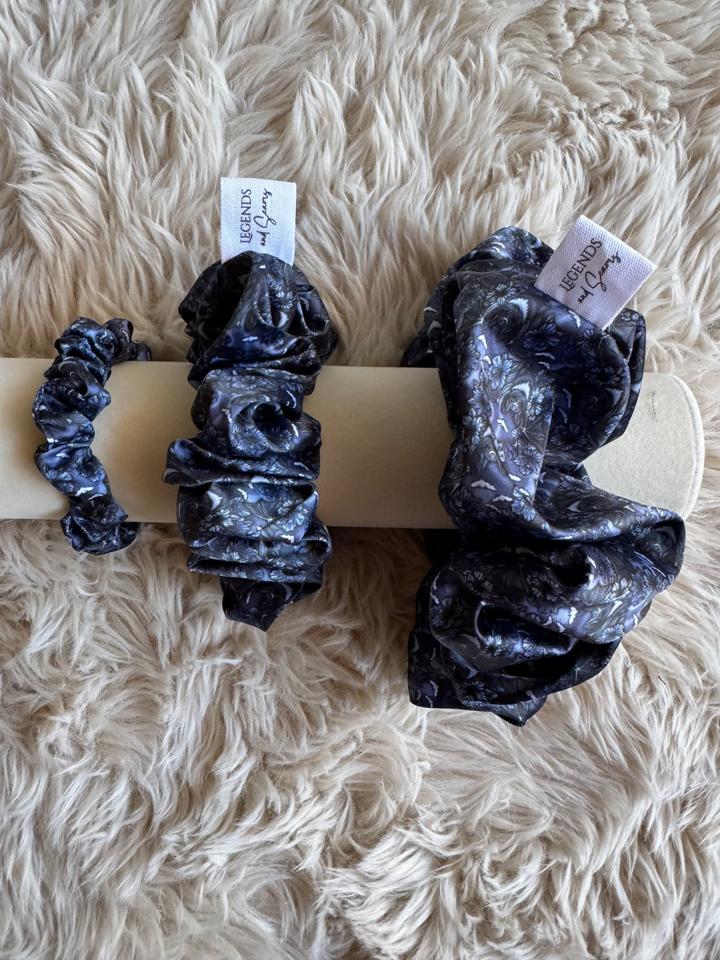 Moon bat Scrunchie